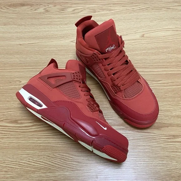 Air Jordan 4 Retro Brick by Brick -Men's Sneakers Shoes - Picture 5 of 10